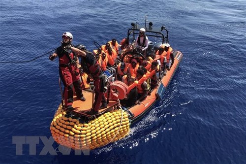 Puluhan migran kehilangan di Laut Tengah - ảnh 1