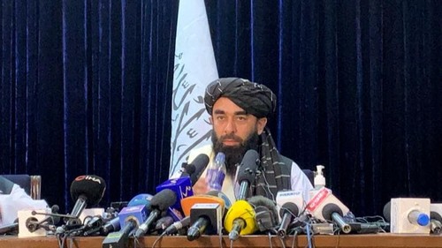 Situasi Afghanistan: Taliban Adakan Konferensi Pers Pertama Setelah Rebut Kekuasaan, Berkomitmen Lakukan Pembaruan - ảnh 1
