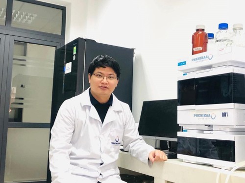 Doktor Muda Truong Thanh Tung dengan Hasrat Memberikan Dedikasi kepada Sains-Teknologi Vietnam - ảnh 1