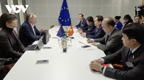 Uni Eropa Catat Perkembangan dan Kemampuan Vietnam tentang Transformasi Hijau - ảnh 1