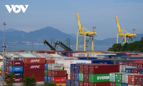Pelabuhan Da Nang Sambut Kapal Pertama pada Awal Tahun Baru Imlek 2024 - ảnh 1