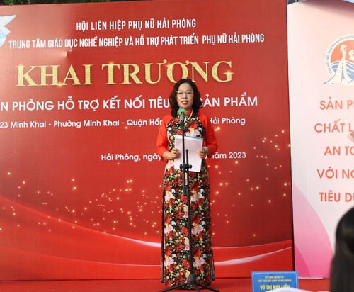 Membantu dan Mendorong Gerakan Startup dari Kaum Perempuan Kota Hai Phong - ảnh 2