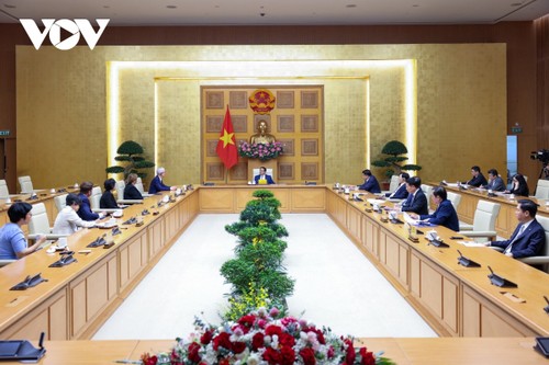 PM Vietnam, Pham Minh Chinh Terima Direktur Eksekutif Grup Apple, Tim Cook - ảnh 1