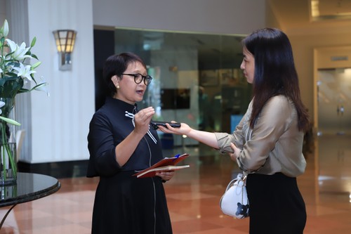 Menlu Retno Marsudi: Indonesia Apresiasi Inisiatif Forum Masa Depan ASEAN dari Vietnam - ảnh 1