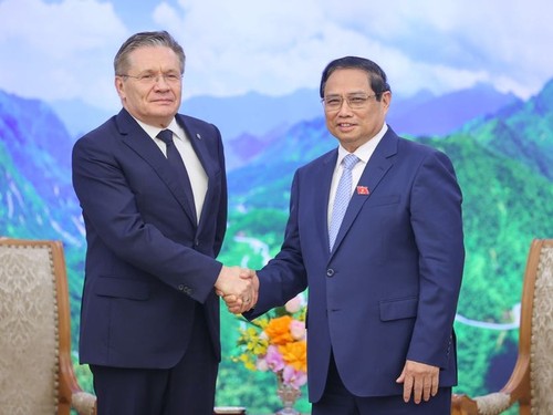 PM Vietnam, Pham Minh Chinh Terima Direktur Umum Grup Energi Atom Nasional Rusia - ảnh 1