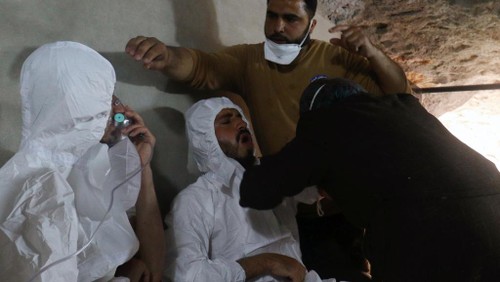 Syrie: la Russie remet en cause une attaque chimique - ảnh 1