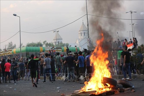 Irak : Bagdad annonce des mesures sociales pour tenter de calmer la protestation - ảnh 1
