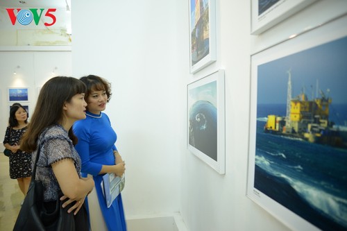 Vernissage de l’exposition “Truong Sa dans notre coeur” - ảnh 9