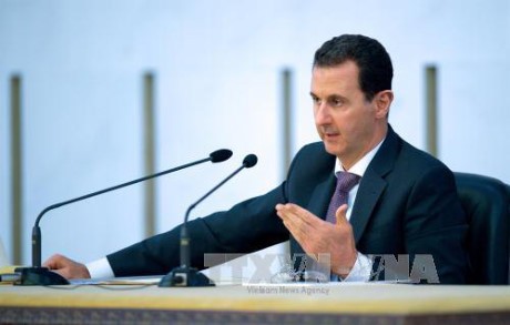 Syria vows to continue working with Iran after Rouhani's re-election - ảnh 1