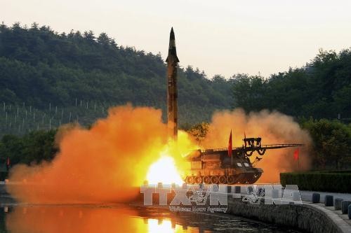 North Korean new missle test - ảnh 1