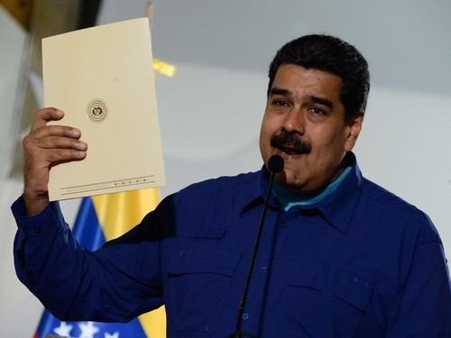 Venezuelan President registers his candidacy for April elections - ảnh 1
