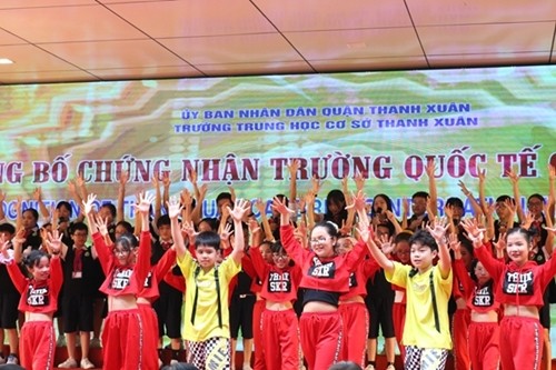 Hanoi’s public school recognized as Cambridge school - ảnh 1