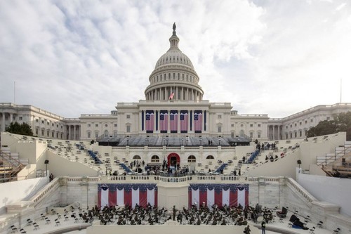 Inauguration for 46th US President marked by tight security, pandemic restrictions  - ảnh 1