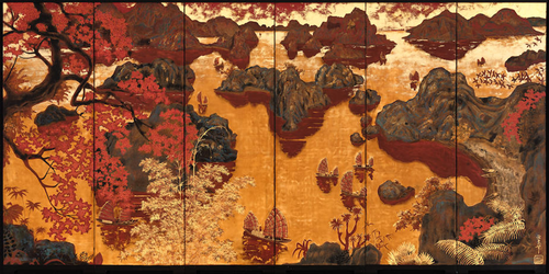 Royalty-owned Ha Long Bay sunset lacquer screen fetches 1.25 million USD - ảnh 1