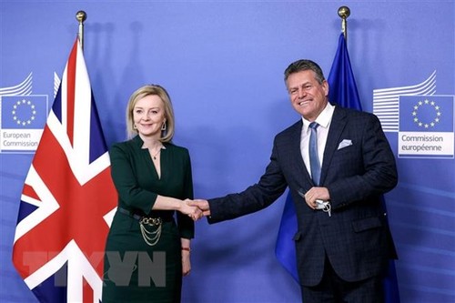 EU sues UK after plan to override deal on Northern Ireland - ảnh 1