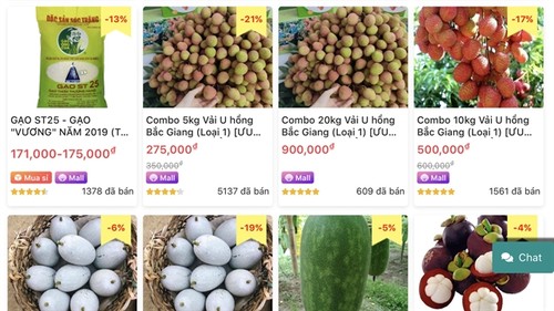 E-commerce - Inevitable direction for agricultural product - ảnh 1