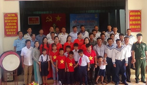 New school year begins in Truong Sa - ảnh 1
