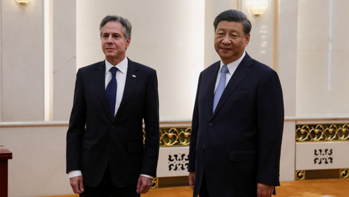 Blinken meets Xi during pivotal China trip to salvage frosty ties - ảnh 1