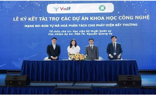 Vingroup Innovation Foundation continues sponsoring science, technology projects - ảnh 1