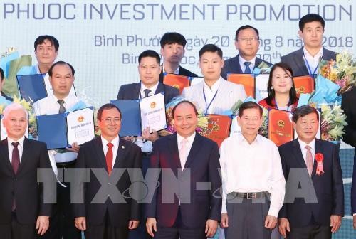 Pembukaan Konferensi Promosi Investasi Provinsi Binh Phuoc - ảnh 1