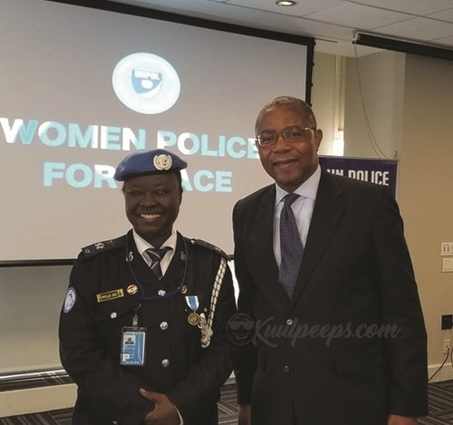 PBB memberikan penghargaan Perwira Perempuan Penjaga Perdamaian Tahun 2018 - ảnh 1