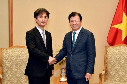 Deputi PM Vietnam, Trinh Dinh Dung: Memacu badan usaha Jepang melakukan investasi dan mengembangkan infrastruktur dan energi - ảnh 1