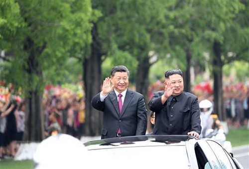 Presiden Tiongkok, Xi Jinping mengakhiri kunjungan di RDRK - ảnh 1