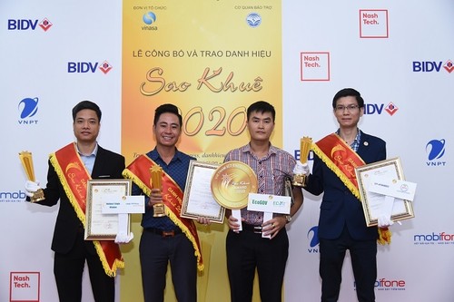 Gelar “Sao Khue 2020” memberikan kontribusi pada proses transformasi digital di Vietnam - ảnh 1