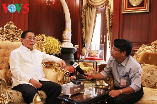 Sekjen KS PKV, Le Kha Phieu, seorang teman yang besar dari Partai dan Rakyat Laos - ảnh 1