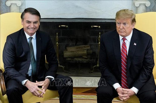 AS dan Brasil Menandatangani Kesepakatan-Kesepakatan Kerja Sama Baru - ảnh 1