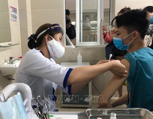 Perundingan untuk Jamin Vaksin Covid-19 Cakup Seluruh Warga di Vietnam Secepat Mungkin - ảnh 1