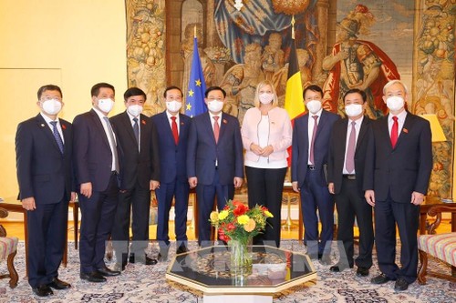 Media Belgia: Kunjungan Ketua MN Vuong Dinh Hue Meningkatkan Hubungan Uni Eropa – Vietnam - ảnh 1