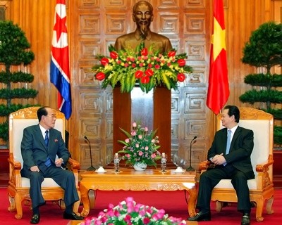 Nordkoreas Politiker Kim Yong-nam beendet seinen Vietnambesuch - ảnh 1