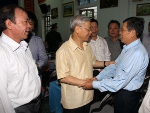 KPV-Generalsekretär Nguyen Phu Trong besucht Nghe An - ảnh 1