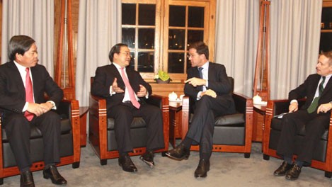 Vize-Premier Hoang Trung Hai besucht die Niederlande - ảnh 1