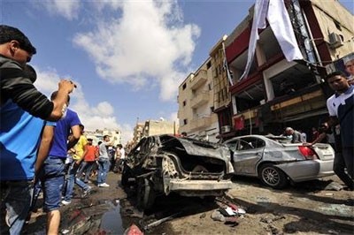 Mindestens 15 Tote bei Bombenanschlag in Libyen - ảnh 1