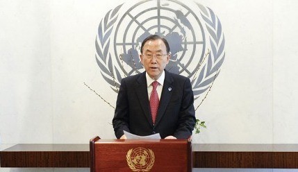UN-Generalsekretär gegen eine militärische Lösung für die Krise in Syrien - ảnh 1