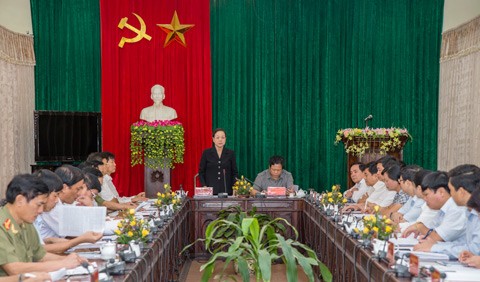 Leiterin der Agitationsabteilung besucht Provinz Tuyen Quang - ảnh 1