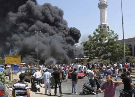 Fast 400 Tote und Verletzte bei Bombenanschläge im Libanon - ảnh 1