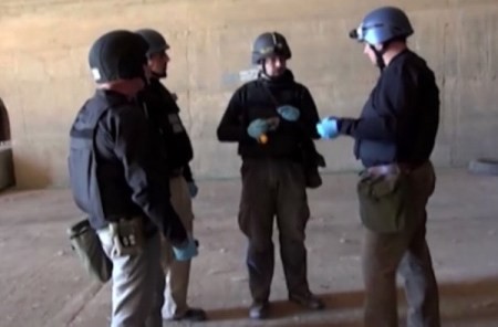 OPCW untersucht eine von zwei verbliebenen Lagerstätten für Chemiewaffen in Syrien - ảnh 1