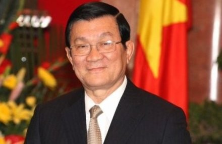 Staatspräsident Truong Tan Sang besucht Provinz Quang Ngai - ảnh 1