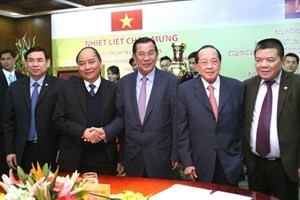 Kambodschas Premierminister beendet Vietnam-Besuch - ảnh 1