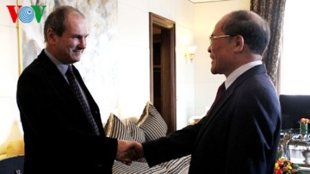 Vietnams Parlamentspräsident empfängt Generalsekretär der italienischen Rifondazione Communista - ảnh 1