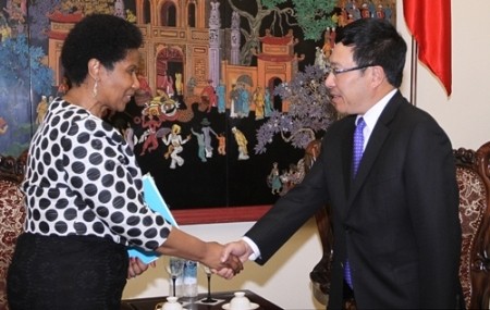 Stellvertretende UN-Generalsekretärin Phumzile Mlambo Ngcuka besucht Vietnam - ảnh 1