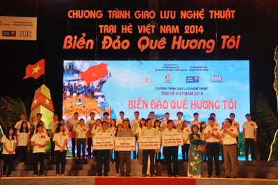 Sommercamp Vietnam 2014: Die Fahrt zu Meer und Inseln der Heimat - ảnh 10