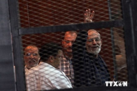 Ägypten verurteilt fast einhundert Mursi-Anhänger zu Haftstrafen - ảnh 1