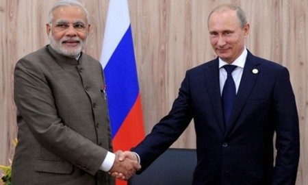 Russlands Präsident beginnt offiziellen Besuch in Indien - ảnh 1