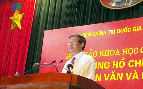 Seminar über die Ideologie Ho Chi Minhs - ảnh 1