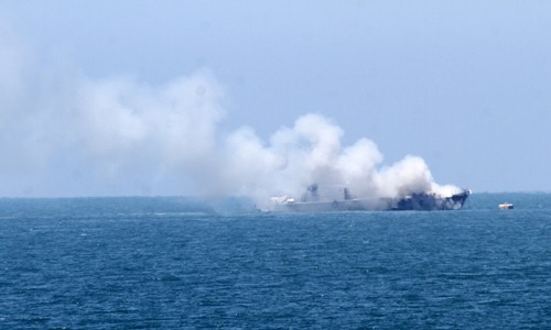 IS attackiert ein Schiff der ägyptischen Marine - ảnh 1