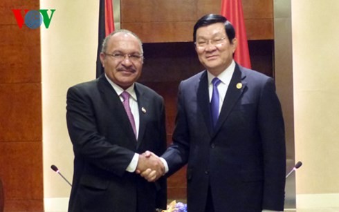 Staatspräsident Truong Tan Sang beendet Teilnahme am APEC-Gipfel  - ảnh 1